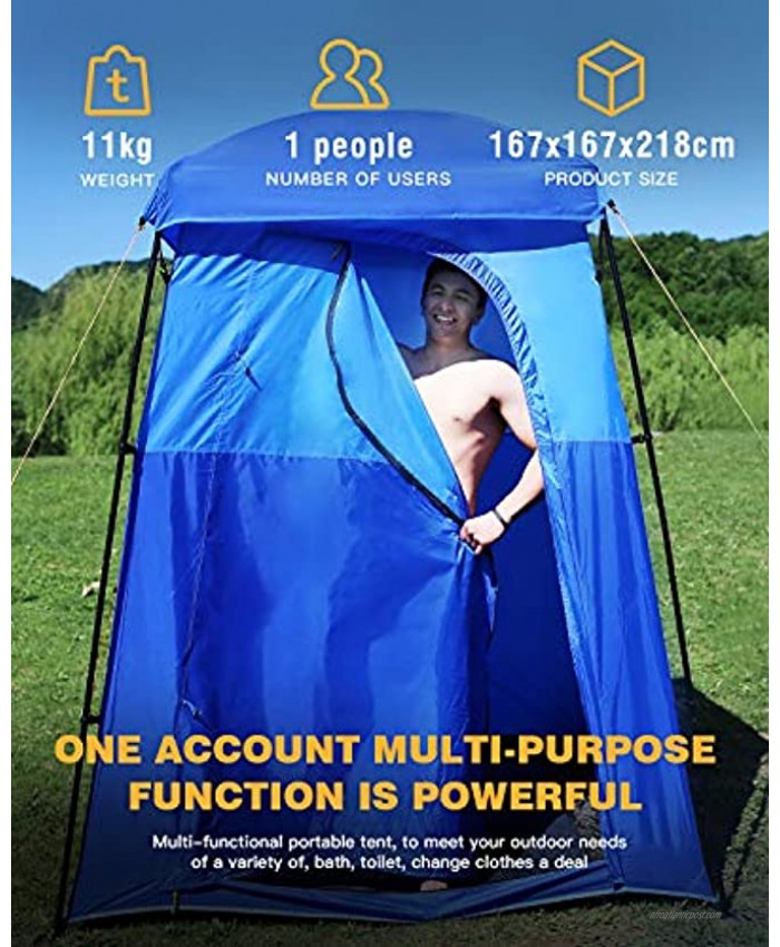 KingCamp Oversize Outdoor Easy Up Portable Dressing Changing Room ...